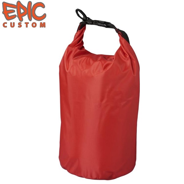 Custom Printed Waterproof Dry Bags 5 litre RED