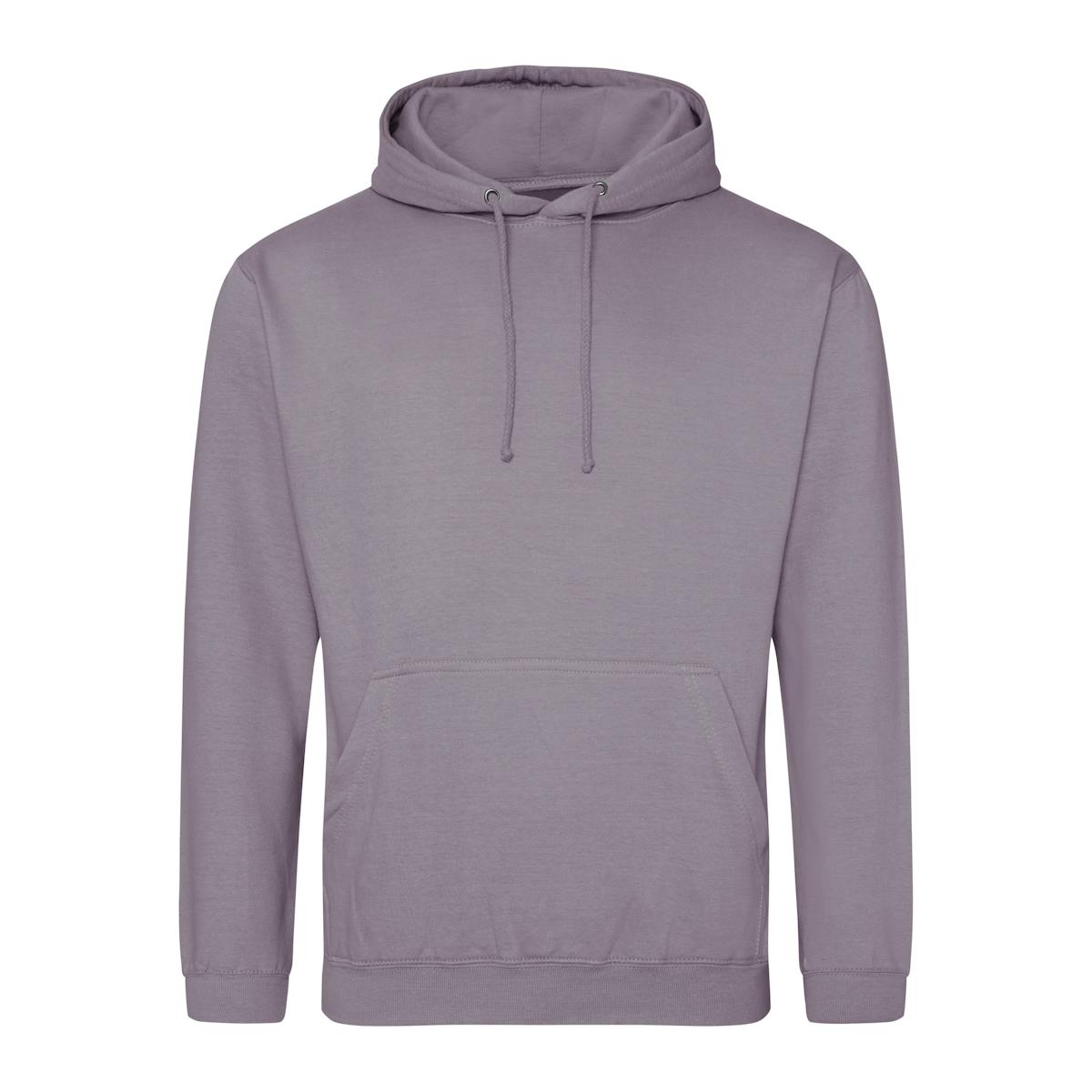 Dusty Lilac Branded Classic College Hoodies
