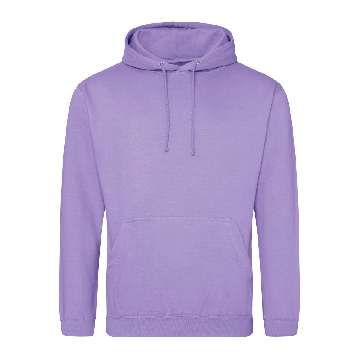 Digital Lavender Printed Classic College Hoodies