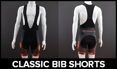 Custom Printed Classic Cycle Bib Shorts