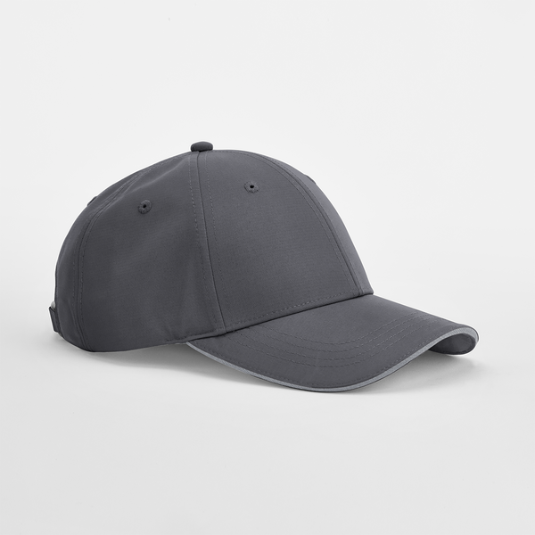 Team Sports Tech Caps Custom Branded - Graphite-Light Grey