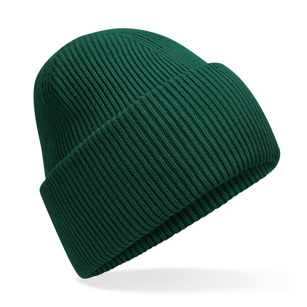 Classic Engineered Deep Cuff Beanies - Bottle Green