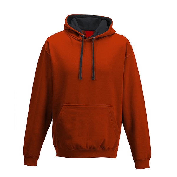 Branded Hoodies Fire Red/Jet Black