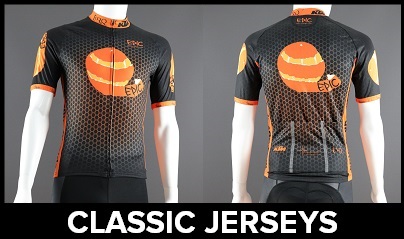 Custom Printed Classic Cycle Jerseys