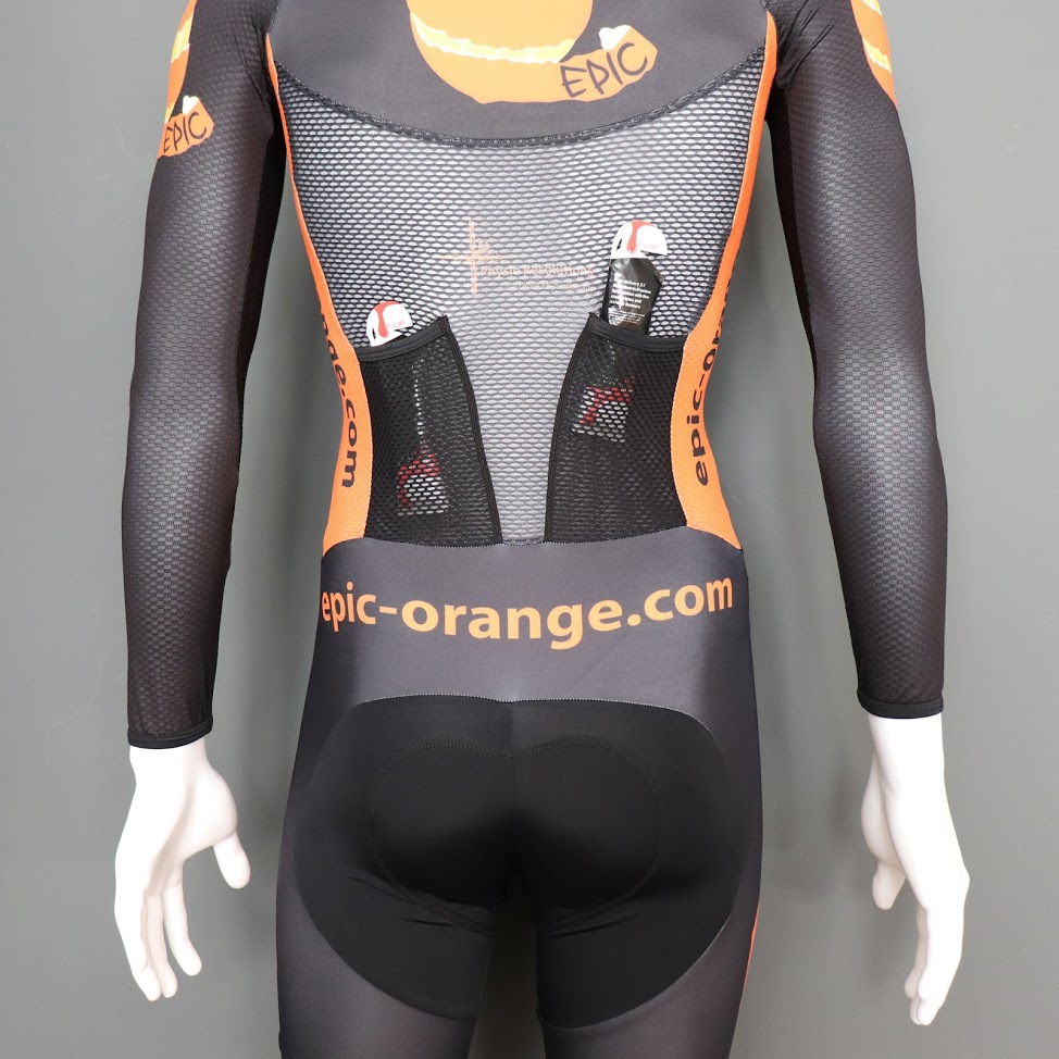 Custom Supersuits - Aero rear pockets, ideal for gels