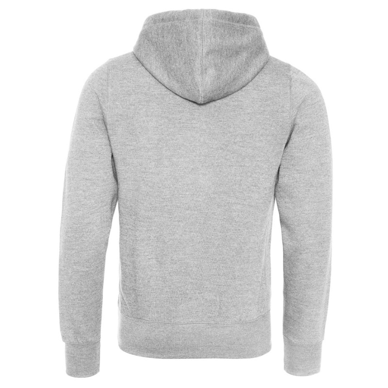 Custom Branded Chunky Hoodies Heather Grey