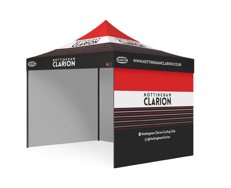 Custom Printed Gazebo Complete Package - Nottingham Clarion