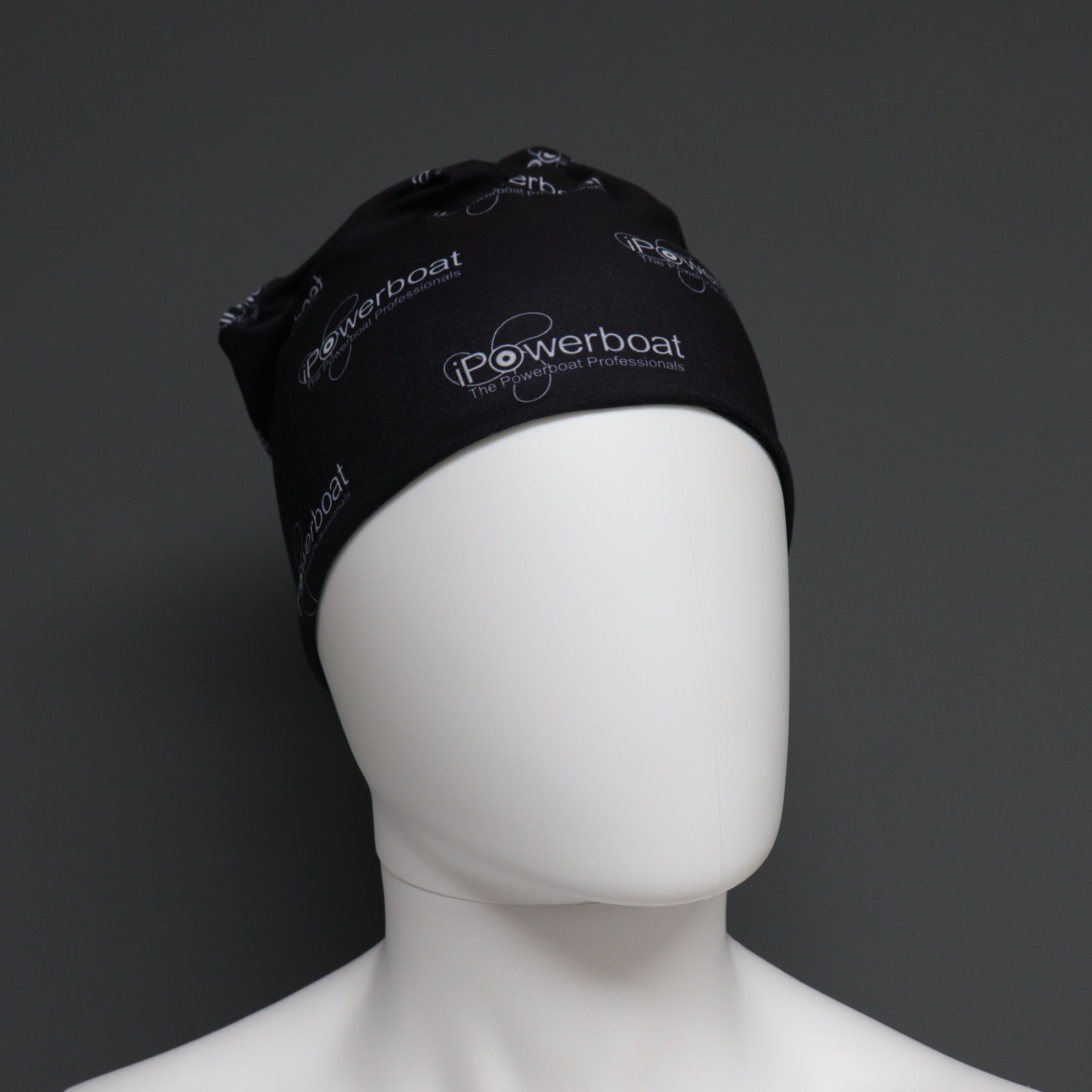 Custom Snood Headwear - Powerboat