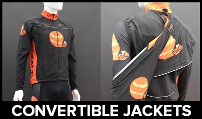 Custom Printed Convertible Cycle Jackets