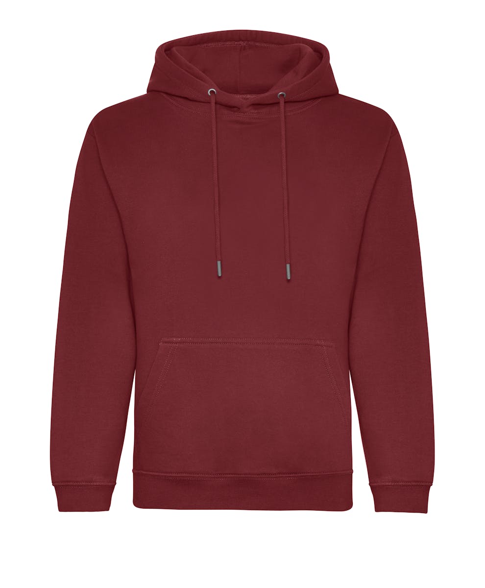 Burgundy Custom Branded Organic Hoodies