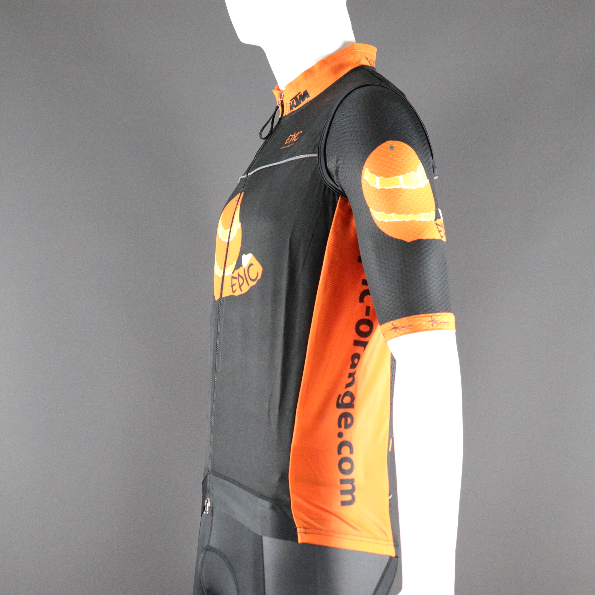 Custom Pro Cut Cycle Gilets Vented Back