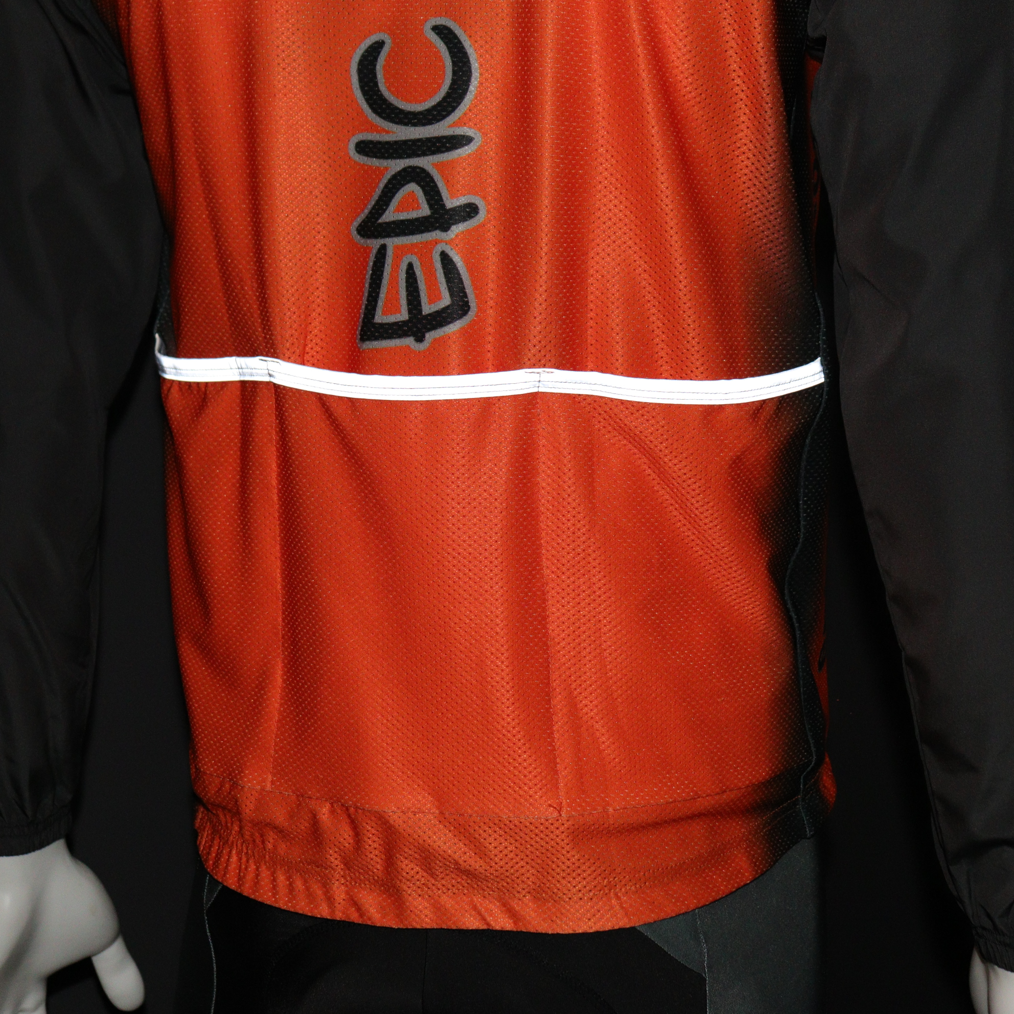 Custom Printed Cycle Jackets - Reflective Trim