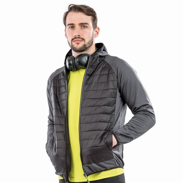 Black Zero Gravity Running Jackets Mens