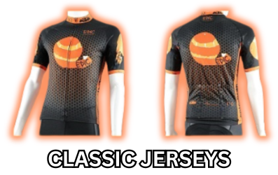 Custom Printed Classic Cycle Jerseys