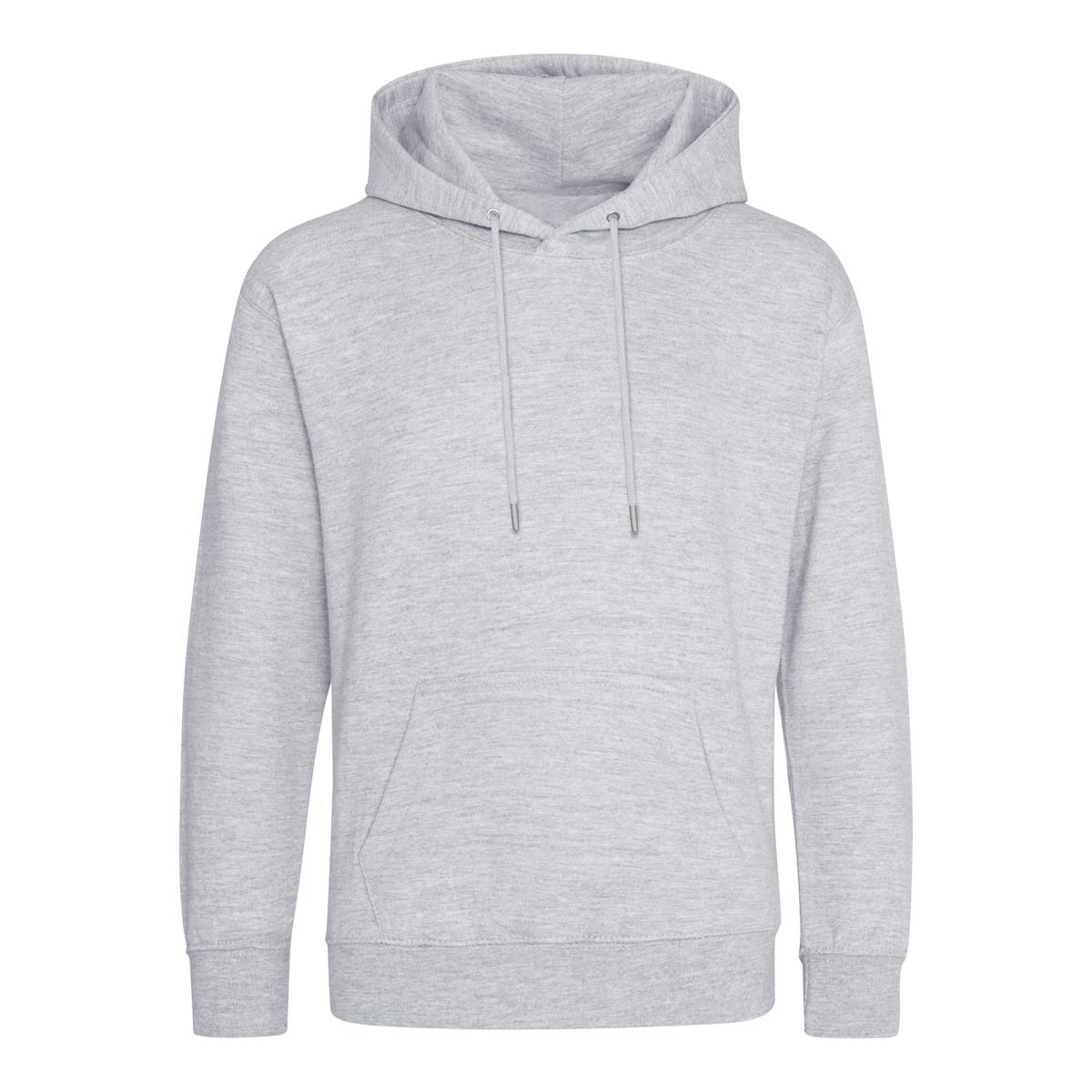 Heather Grey Custom Branded Organic Hoodies