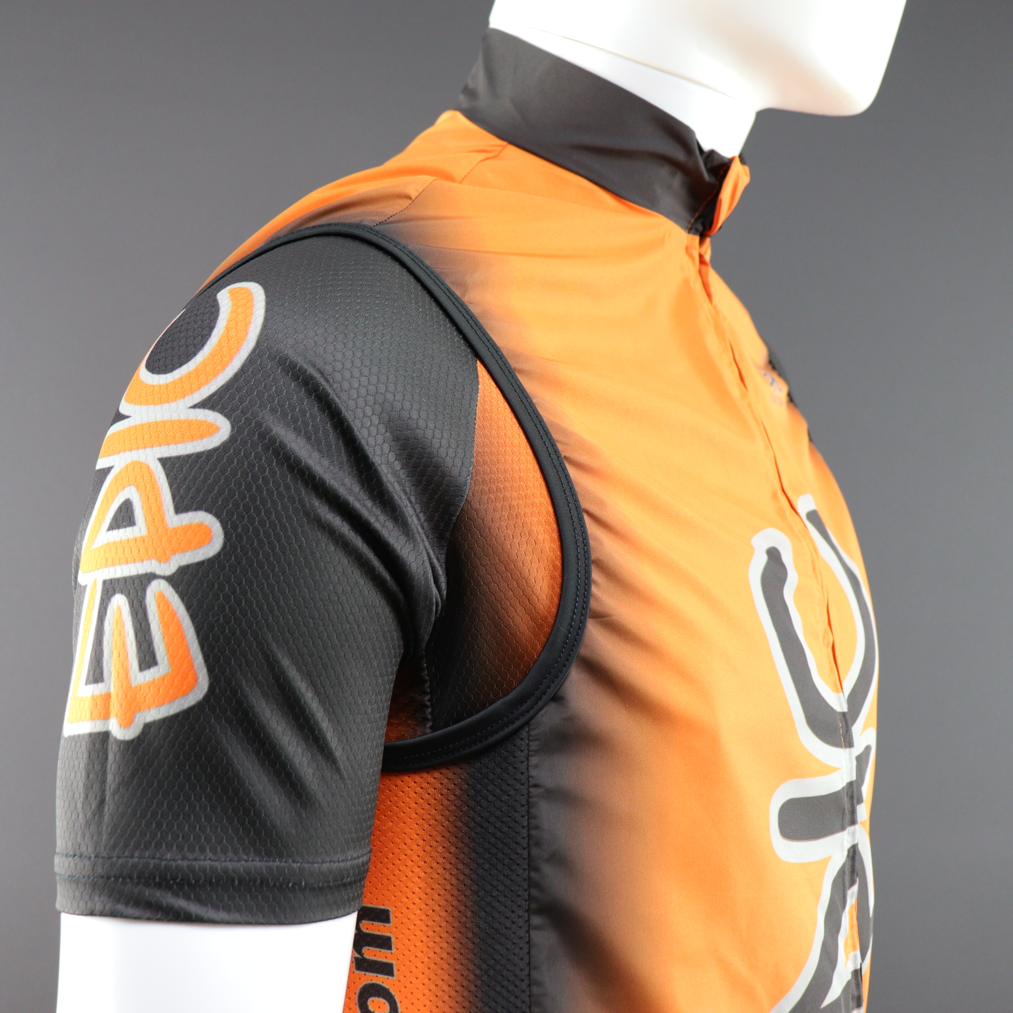 Low Cost Custom Printed Cycle Wind Gilets