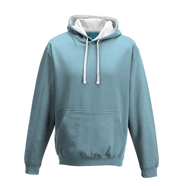 Branded Hoodies Sky Blue/Arctic White