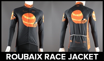 Custom Printed Roubaix Thermal Cycle Racing Jackets