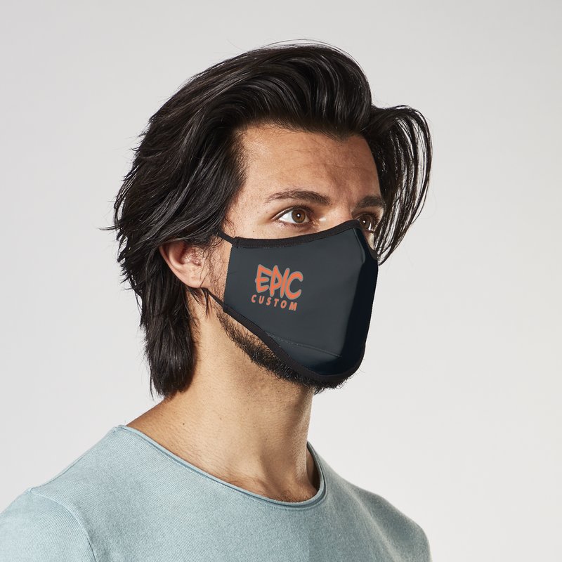Face Masks with Printed Logo