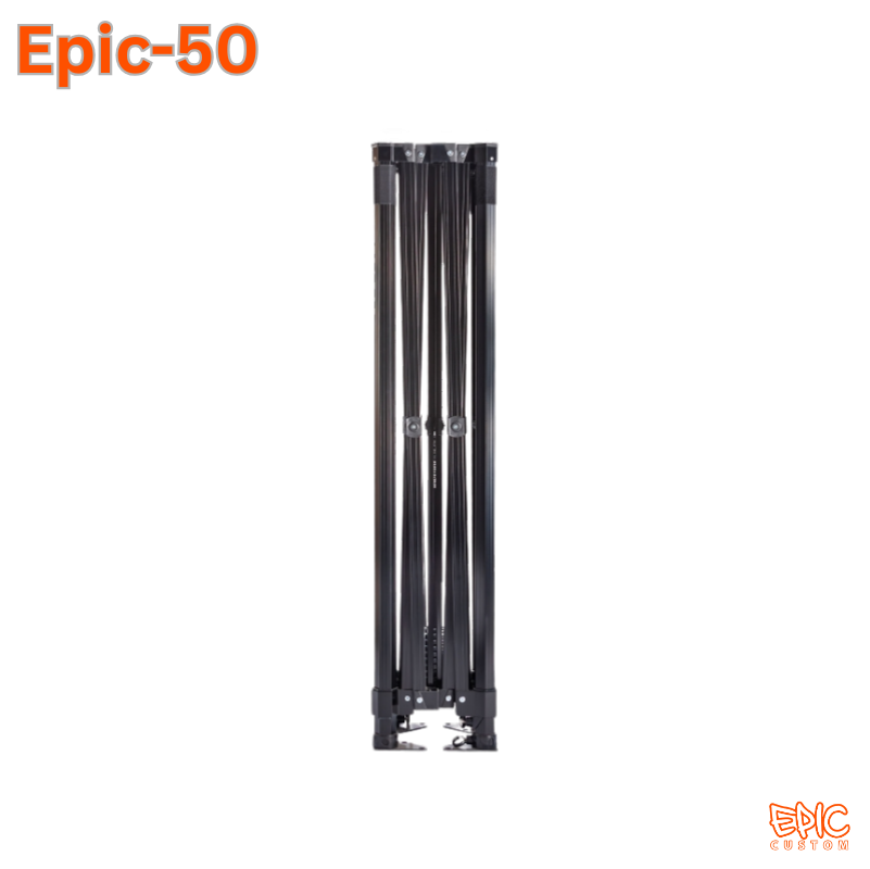 Epic 50 black anodised aluminium gazebo frame heavy duty commercial specification