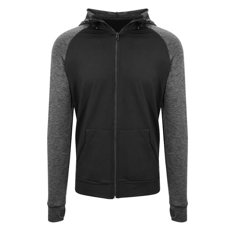 COOL Workout Zoodies Black-Slate Melange