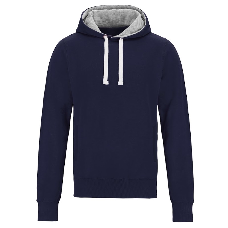 Custom Printed Chunky Hoodies Oxford Navy