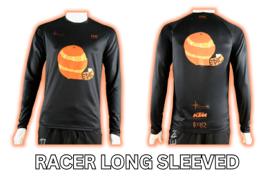 Custom Printed Racer Long Sleeved Run Shirts