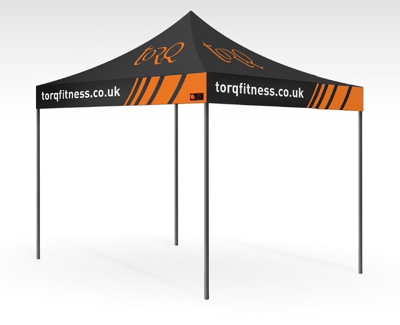 Basic Package Custom Printed Gazebo - Torq Fitness