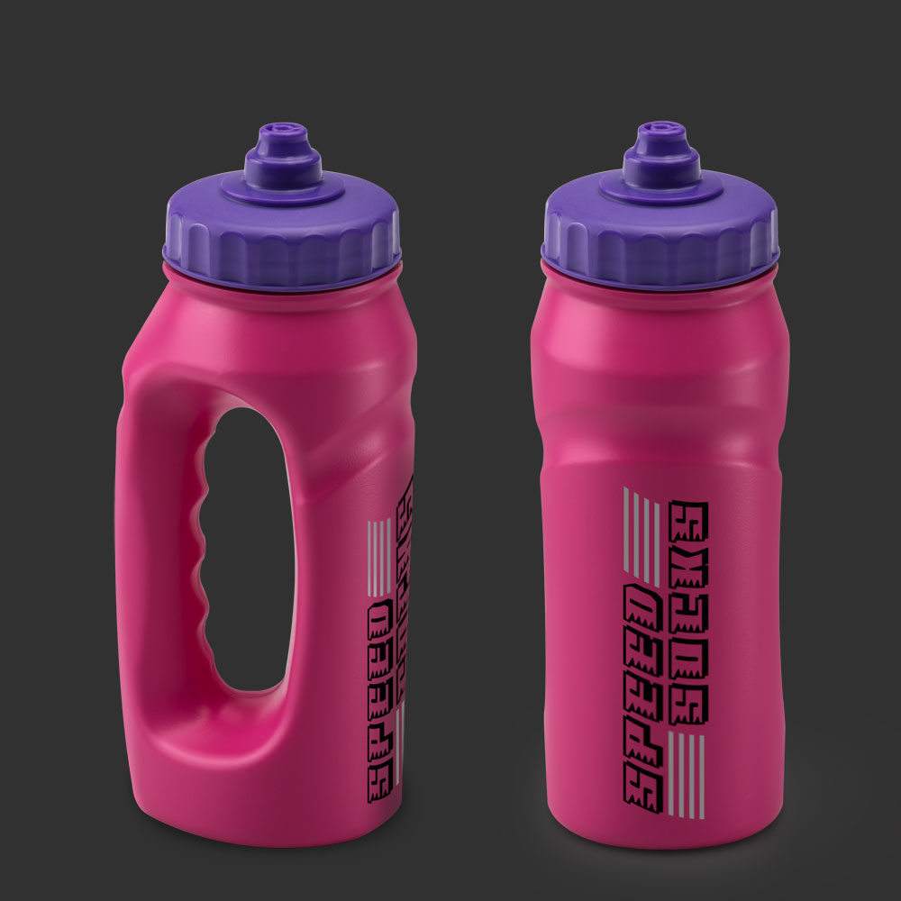 Jogger Run Bottles Custom Printed - Pink