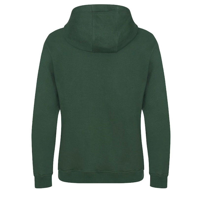 Bottle Green Heavyweight Hoodies Custom Printed