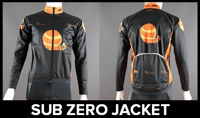 Custom Printed Sub Zero Winter Cycling Jackets