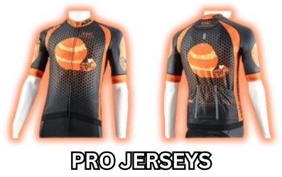 Custom Printed Pro Cycle Jerseys