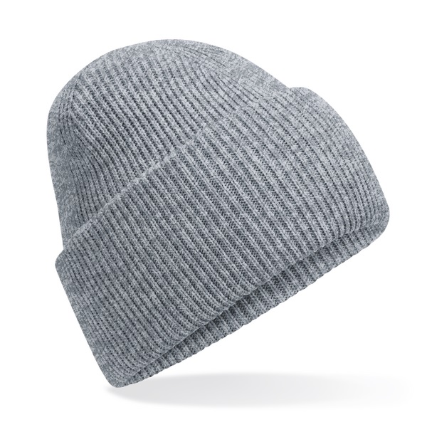 Classic Engineered Deep Cuff Beanies - Ash Grey