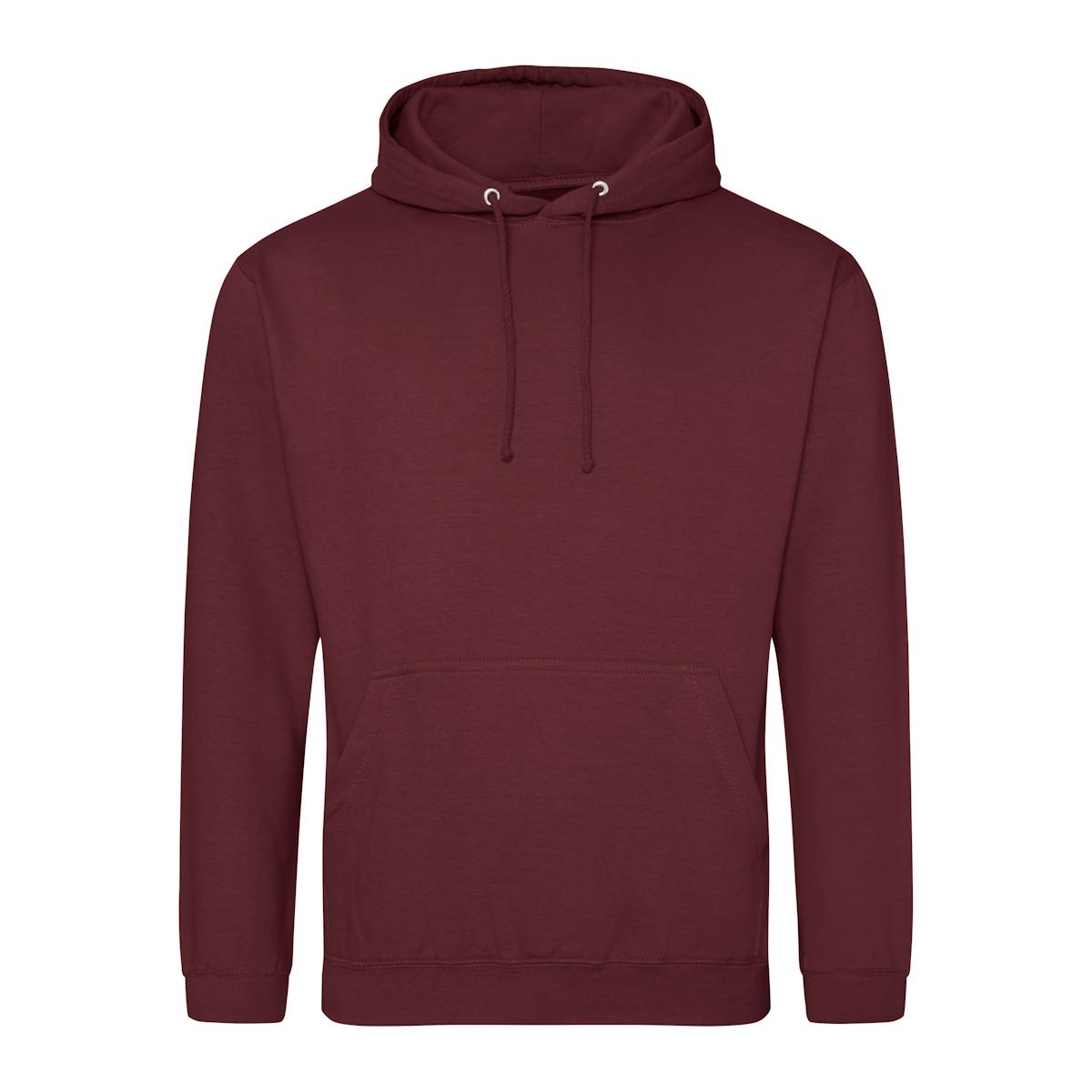 Burgundy Smoke Custom Printed Classic College Hoodies
