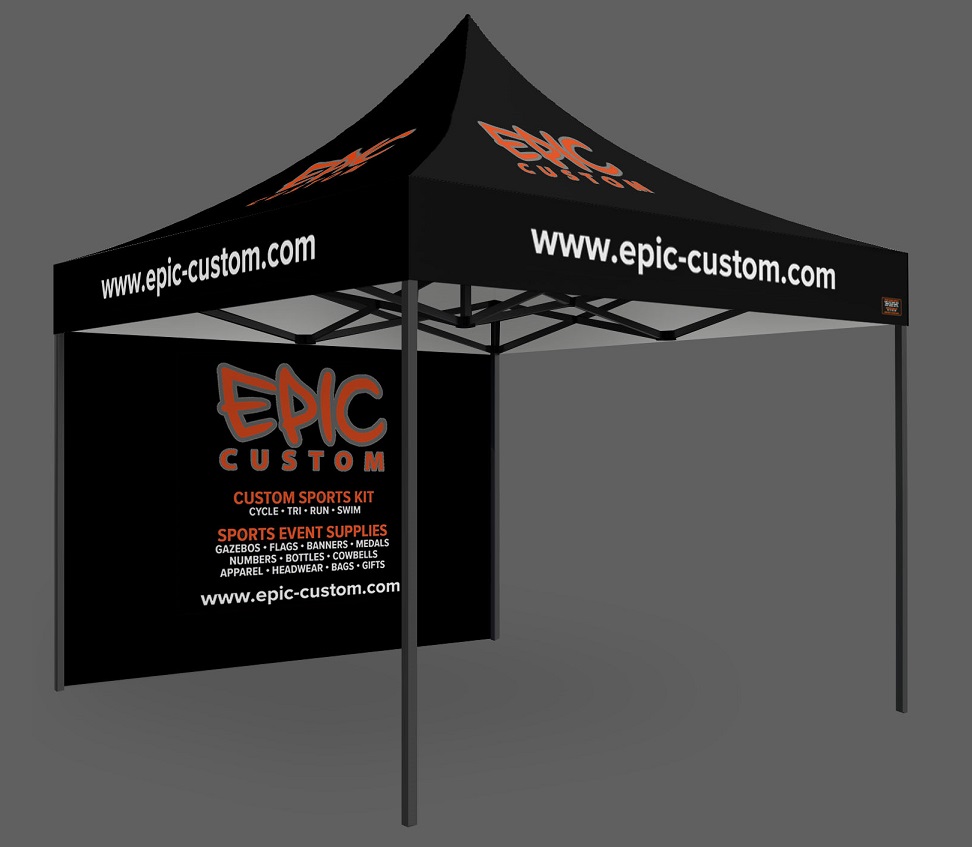 Custom Printed Gazebo Impact Package