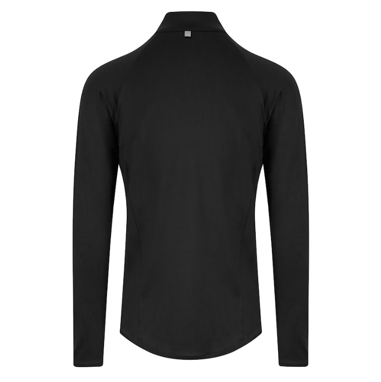 Custom Branded COOL Reflect FLEX Half-Zip Sweats Jet Black