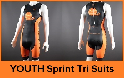 Custom YOUTH Triathlon Suits - Super Sprint & Sprint