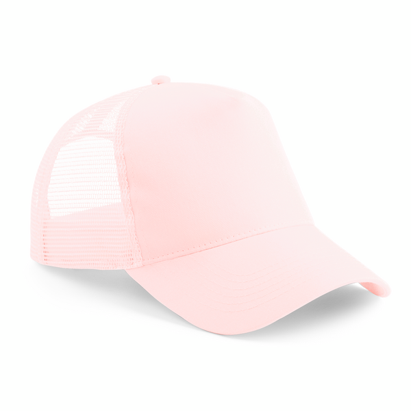 Custom Branded Trucker Caps Pastel Pink