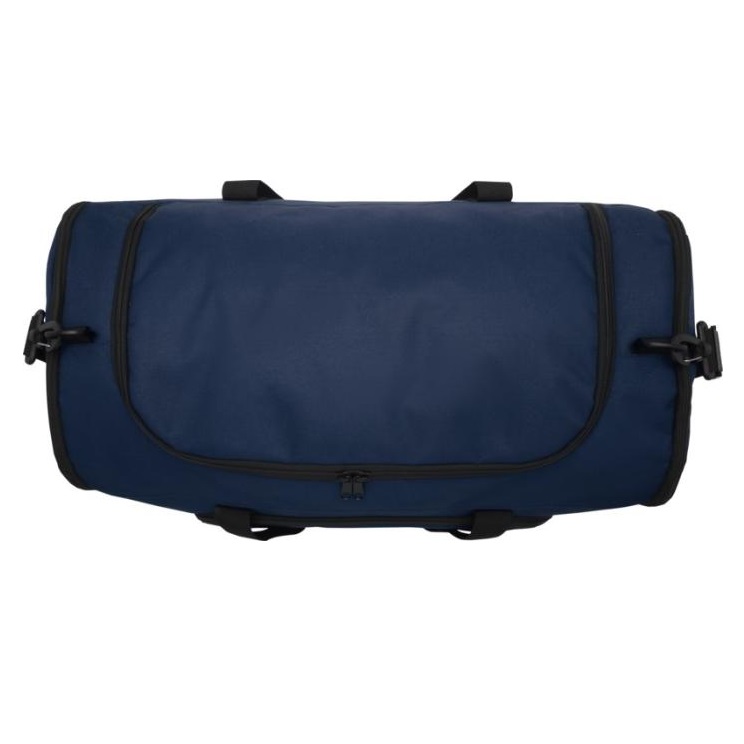 Custom Printed Sports Bags Navy Blue