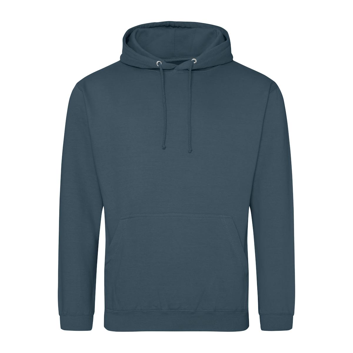 Airforce Blue Branded Classic College Hoodies