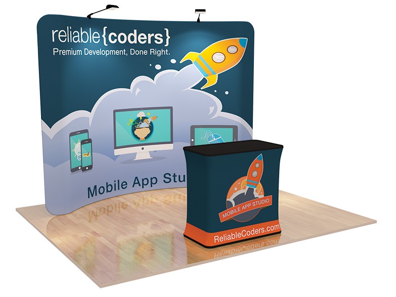 Curved Display Stands