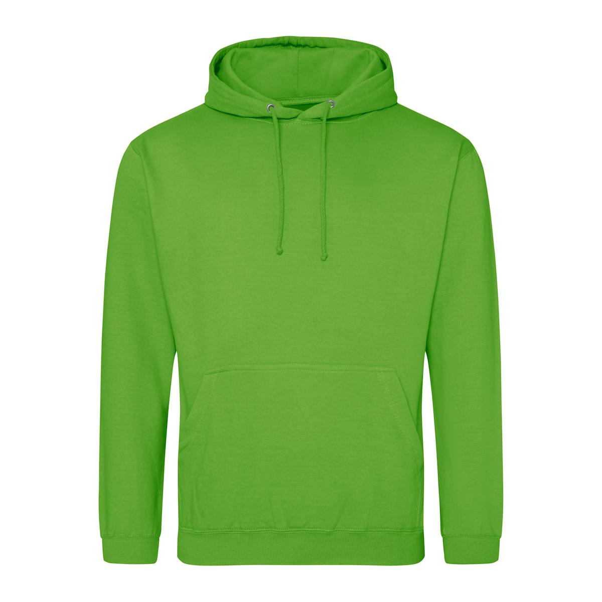 Lime Green Branded Classic College Hoodies