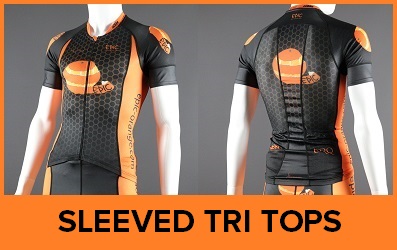 Custom Short Sleeved Triathlon Tops Endurance