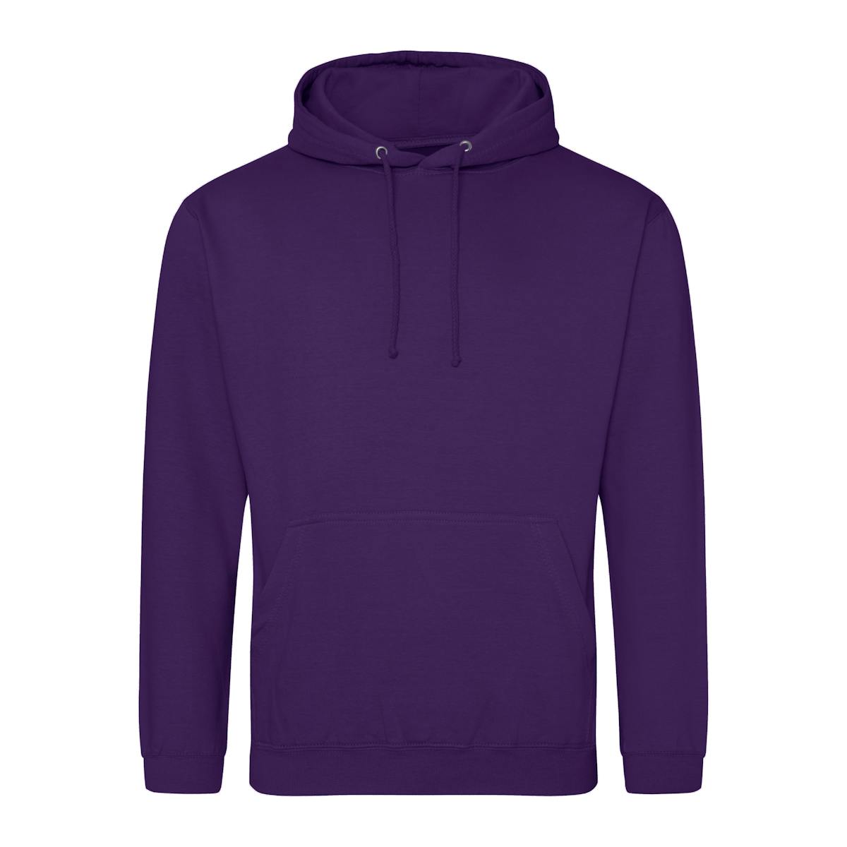 Purple Branded Classic College Hoodies