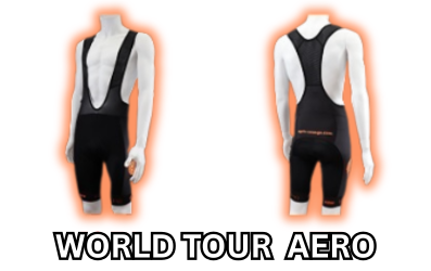 Custom Printed World Tour Aero Bib Shorts