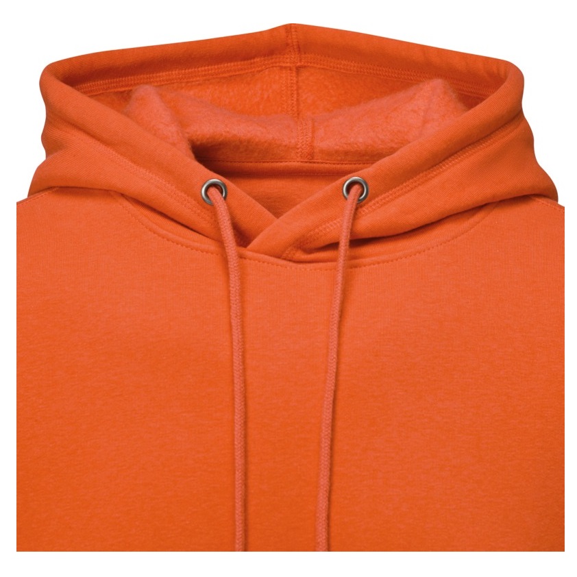 Custom Branded Orange Sports Hoodies