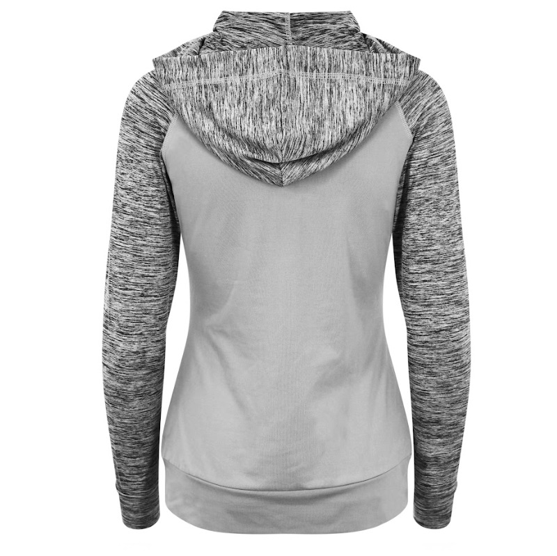 Women's COOL Workout Zoodies Grey-Melange