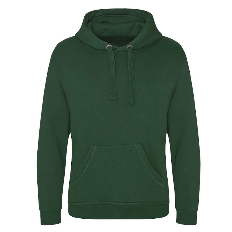 Bottle Green Heavyweight Hoodies Custom Branded
