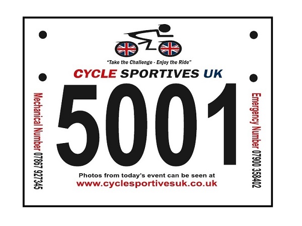 Rider Number Boards