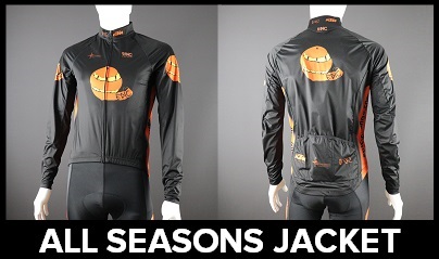 Custom Printed All Seasons Pro Cycle Jackets